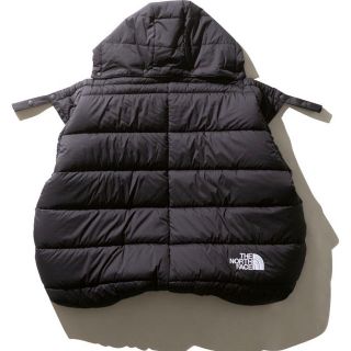 ザノースフェイス(THE NORTH FACE)のノースフェイスベビーシェルブランケット　ブラック(おくるみ/ブランケット)