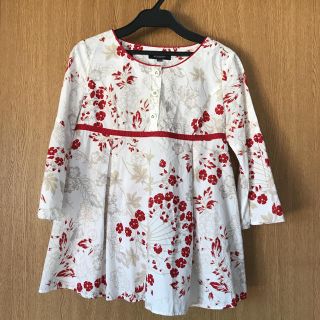 バーバリー(BURBERRY)の美品 バーバリー 花柄 チュニック (チュニック)