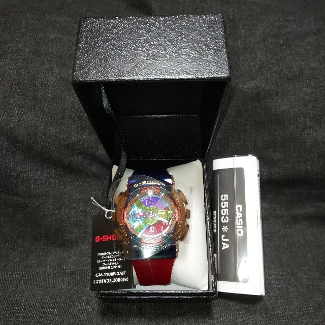 G-SHOCK(ジーショック)の【タグ付き未使用品】カシオ G-SHOCK GM-110RB-2AJF 正規品 メンズの時計(腕時計(アナログ))の商品写真