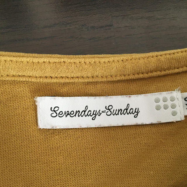 SEVENDAYS=SUNDAY(セブンデイズサンデイ)のKIDS カットソー ロンＴ キッズ/ベビー/マタニティのキッズ服女の子用(90cm~)(Tシャツ/カットソー)の商品写真