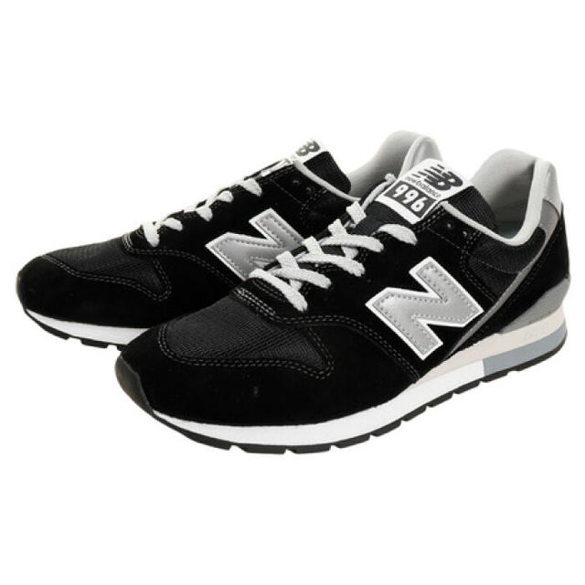 New Balance(ニューバランス)の【mei様専用】ニューバランス  996 ブラック 24.5cm レディースの靴/シューズ(スニーカー)の商品写真