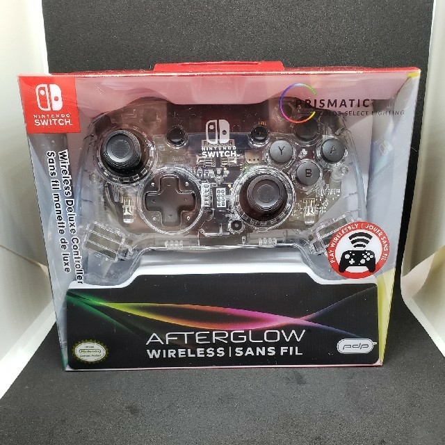 日本未発売 Afterglow プロコントローラー ニンテンドー スイッチのサムネイル