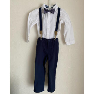 エイチアンドエム(H&M)の男の子　シャツ&チノパン　90センチ(ドレス/フォーマル)