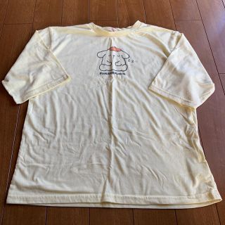 サンリオ(サンリオ)のポムポムプリン 七分袖Tシャツ 3Lサイズ(Tシャツ(長袖/七分))