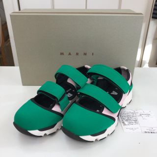 マルニ(Marni)の美品！MARNI ベルクロ スニーカー(36 23.0cm)(スニーカー)