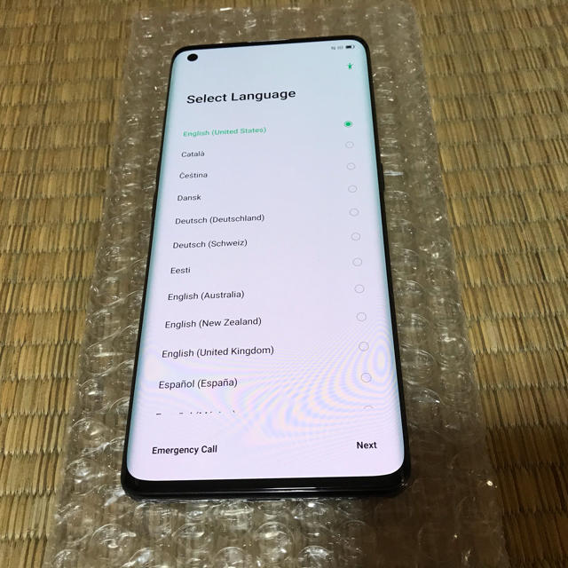 Au OPPO FInd X2 Pro OPG01 ブラック