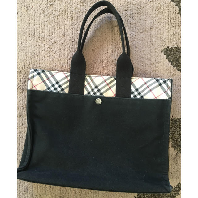BURBERRY - バーバリー トートバッグの通販 by MI's12/28-1/4出荷停止 BURBERRY - バーバリー トートバッグの通販 by MI's12/28-1/4出荷停止
