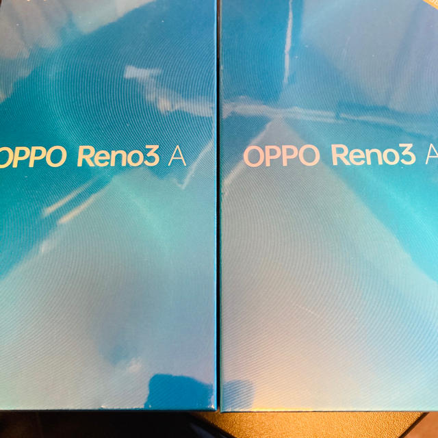 新品未開封☆OPPO Reno3 A ブラック･ホワイト 2台セット