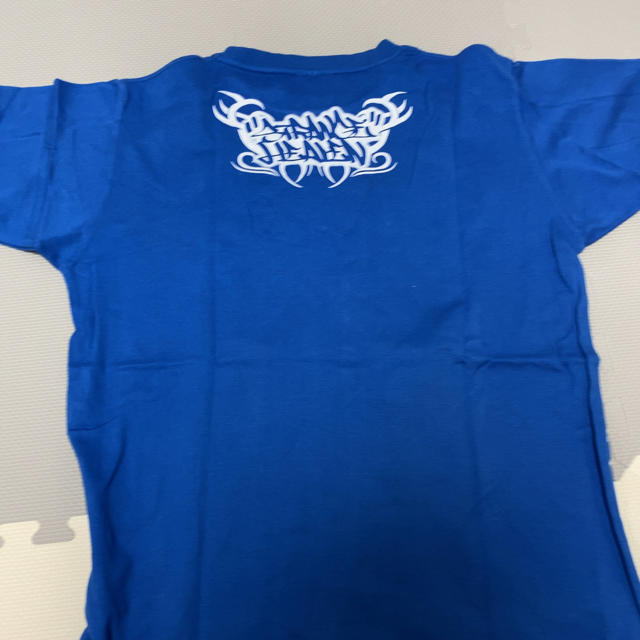 【最終値下】STRANGE HEAVEN 半袖Tシャツ 青 メンズのトップス(Tシャツ/カットソー(半袖/袖なし))の商品写真