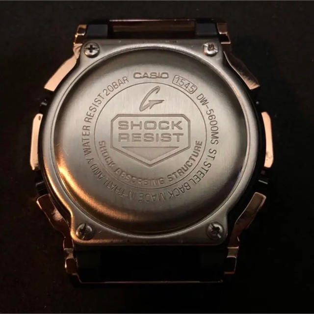 G-SHOCK(ジーショック)のG-SHOCK DW-5600 ローズゴールド メンズの時計(腕時計(デジタル))の商品写真