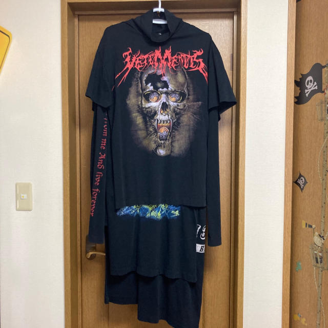 vetements スカルドレス