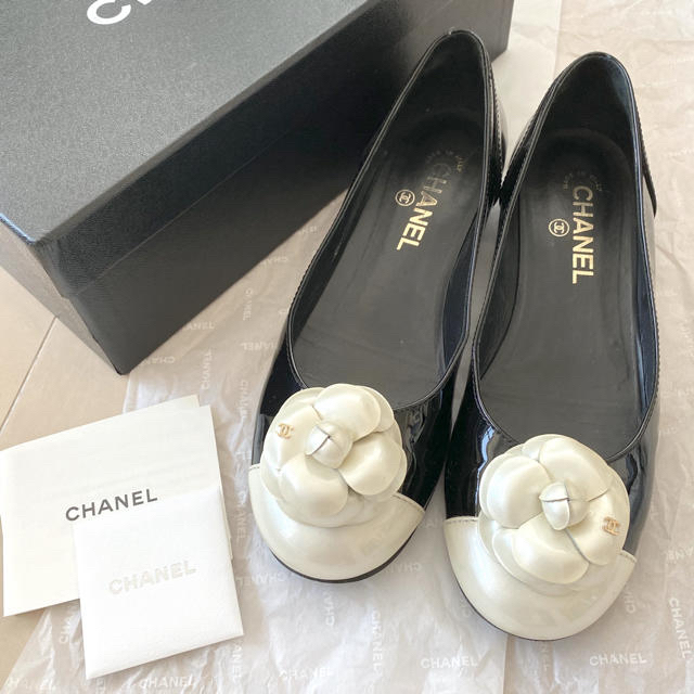 CHANEL - CHANEL カメリア パンプス バレエシューズの通販 by M♡shop｜シャネルならラクマ