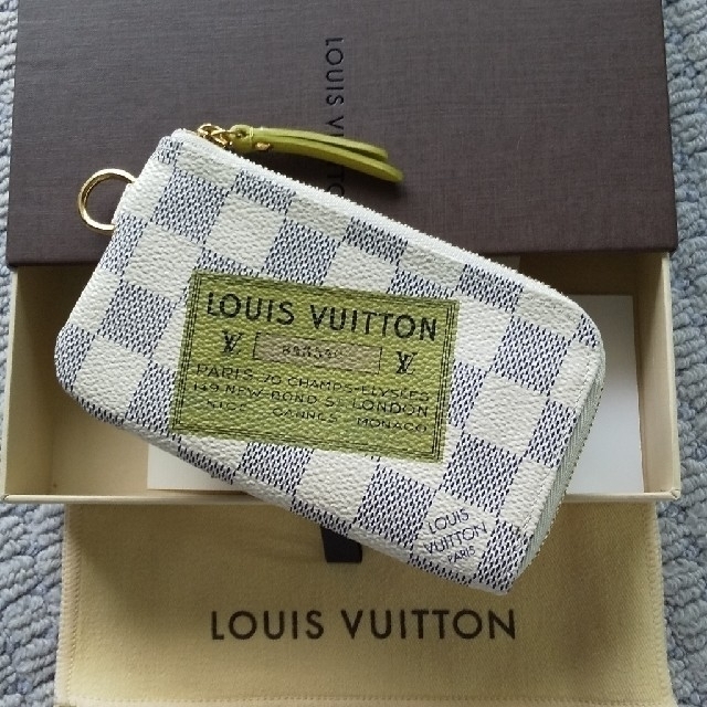 LOUIS VUITTON(ルイヴィトン)の ルィヴィトン  アズールコインケース  レア レディースのファッション小物(コインケース)の商品写真