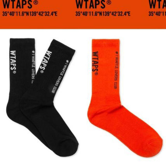 W)taps(ダブルタップス)の【タイムセール】wtaps × vans crew sock 赤x黒セット メンズのレッグウェア(ソックス)の商品写真