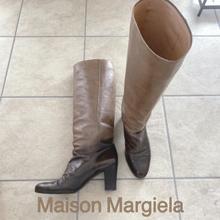 マルタンマルジェラ(Maison Martin Margiela)のマルジェラ　グラデーション　ロングブーツ(ブーツ)