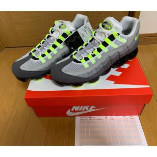 ナイキ(NIKE)の 30cm NIKE  AIR VAPORMAX 95 NEON  イエロー (スニーカー)