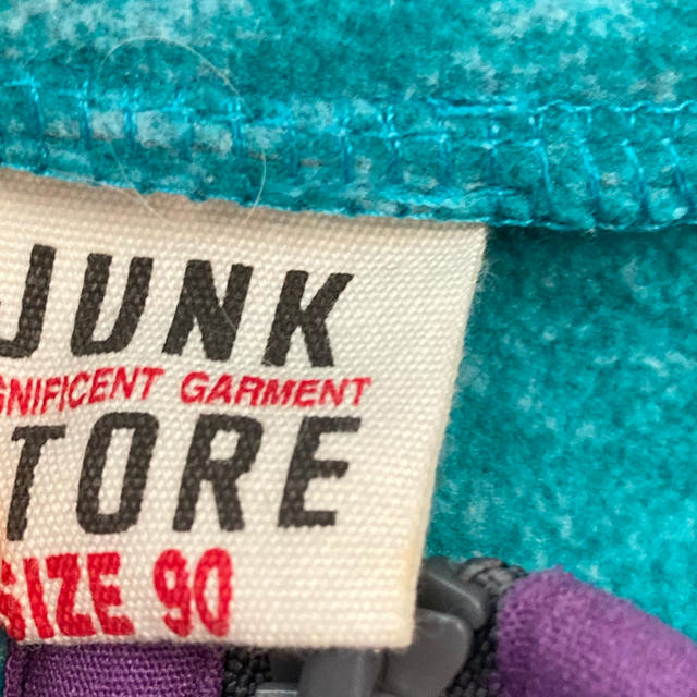 JUNK STORE(ジャンクストアー)のジャンクストア　90 フリースアウター キッズ/ベビー/マタニティのキッズ服男の子用(90cm~)(ジャケット/上着)の商品写真