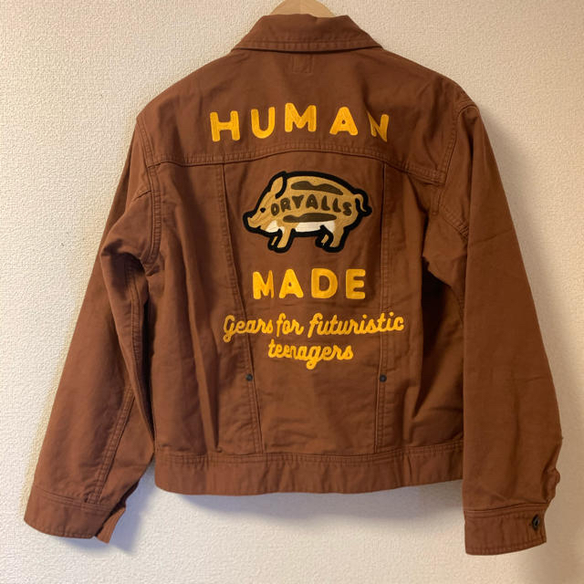 human made ヒューマンメード WORK JACKET - BROWN ジャケット 
