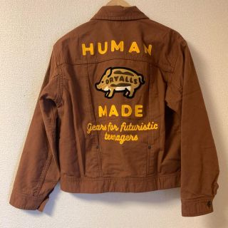 HUMAN MADE ワークジャケット　Mサイズ　ブラウン(カバーオール)