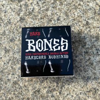 インディペンデント(INDEPENDENT)のスケボーブッシュセット　BONES ボーンズ　HARD ブラック　新品(スケートボード)