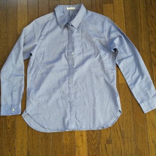 オペークドットクリップ(OPAQUE.CLIP)のブルーのシャツ(シャツ/ブラウス(長袖/七分))