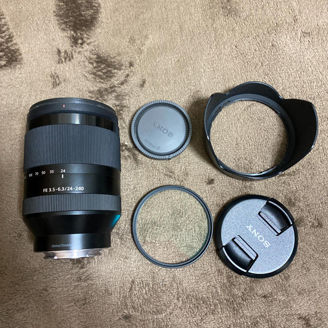 FE 24-240f3.5-6.3 OSS おまけレンズ保護フィルター付き望遠