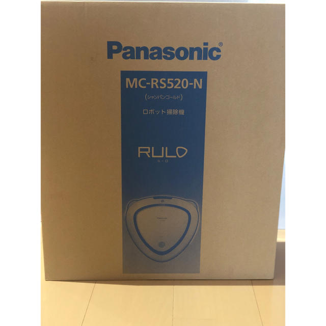 Panasonic - 【メーカー保証付】Panasonicロボット掃除機 RULO シャンパンゴールド