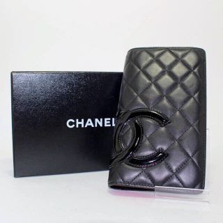 シャネル(CHANEL)の正規品 良品✨人気のカンボンライン長財布(財布)