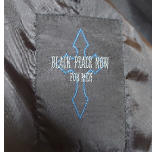 BLACK PEACE NOW(ブラックピースナウ)のメンズM◆B.P.N for MEN 肩開き×編み上げジャケット メンズのジャケット/アウター(テーラードジャケット)の商品写真