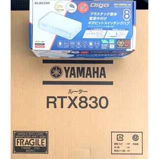 ヤマハ(ヤマハ)のYAMAHA RTX830 ルーター(PC周辺機器)