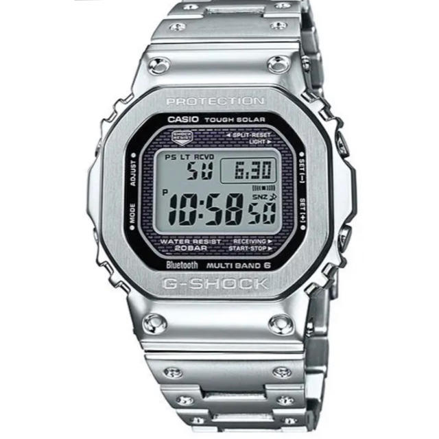 G-SHOCK フルメタル シルバー GMW-B5000D-1JF