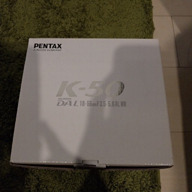 デジタル一眼PENTAX K-50 白 新品未使用