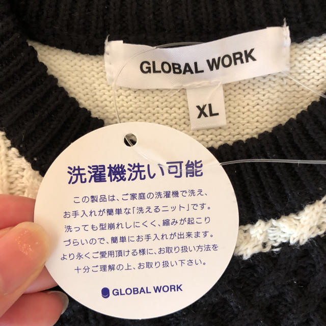 GLOBAL WORK(グローバルワーク)のグローバルワーク　キッズ　ニット トップス キッズ/ベビー/マタニティのキッズ服男の子用(90cm~)(ニット)の商品写真