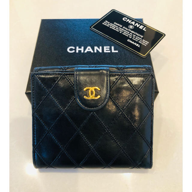 CHANEL(シャネル)の美品 シャネル ココマーク 両面 財布 ヴィンテージ レディースのファッション小物(財布)の商品写真