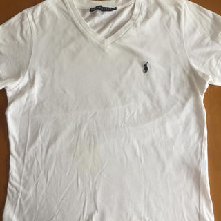 ラルフローレン(Ralph Lauren)のラルフローレン 白 Tシャツ Ｖネック(Tシャツ(半袖/袖なし))