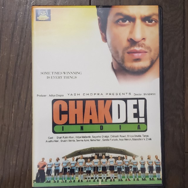 【インド映画DVD】シャールク·カーン「CHAKDE! INDIA」 エンタメ/ホビーのDVD/ブルーレイ(韓国/アジア映画)の商品写真