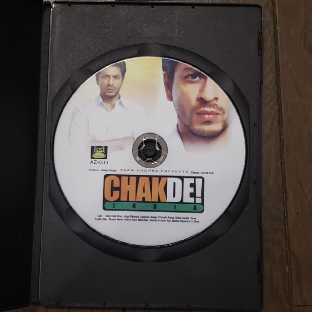 【インド映画DVD】シャールク·カーン「CHAKDE! INDIA」 エンタメ/ホビーのDVD/ブルーレイ(韓国/アジア映画)の商品写真