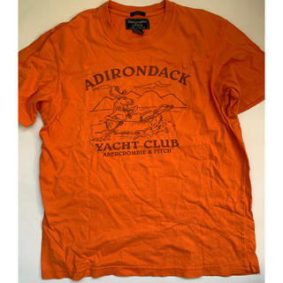 アバクロンビーアンドフィッチ(Abercrombie&Fitch)のAbercrombie&fitch  Tシャツ アバクロ オレンジ(Tシャツ/カットソー(半袖/袖なし))