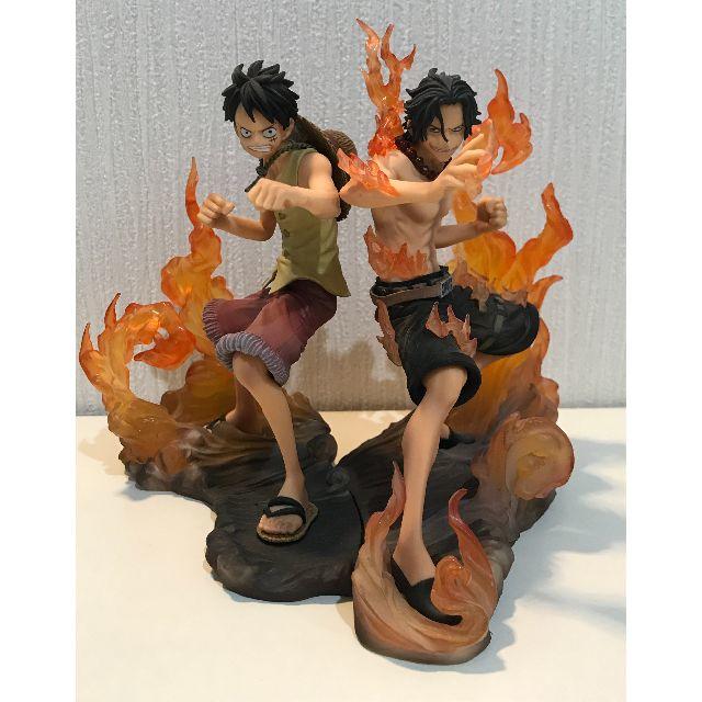 あなたにおすすめの商品 ONE ルフィ＆エース、ロジャー、シャンクスなど10体セット PIECE アニメ/ゲーム