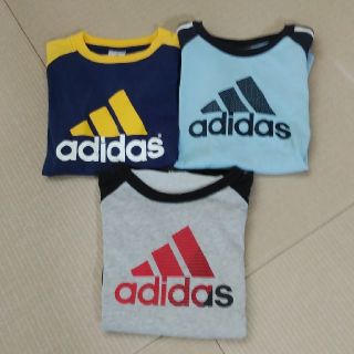 アディダス(adidas)の140㎝男児アディダス長袖ティーシャツ(Tシャツ/カットソー)