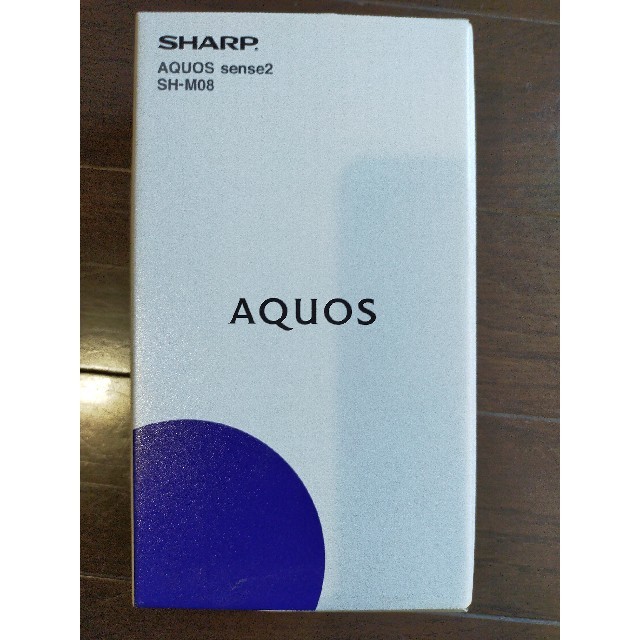 SHARP(シャープ)の楽天SHARP　ＡQＵOS sense2 SＨ−Ｍ08 アッシュイエロー　訳あり スマホ/家電/カメラのスマートフォン/携帯電話(スマートフォン本体)の商品写真