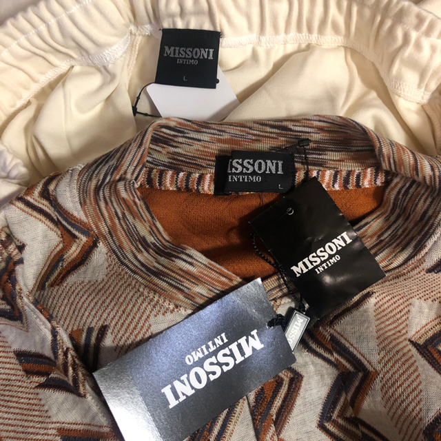 MISSONI(ミッソーニ)の伊ミッソーニ MISSONI メンズ　パジャマLサイズ メンズのジャケット/アウター(その他)の商品写真