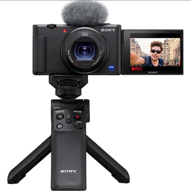 SONY(ソニー)のソニーブログカム VLOGCAM ZV-1G シューティンググリップキット スマホ/家電/カメラのカメラ(コンパクトデジタルカメラ)の商品写真