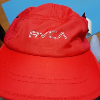 ルーカ(RVCA)のルーカ　RVCA　キャップ　赤　新品(キャップ)