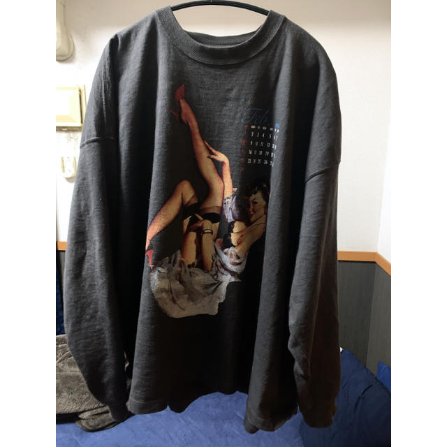 dairiku ロングTシャツ ピンラップガール