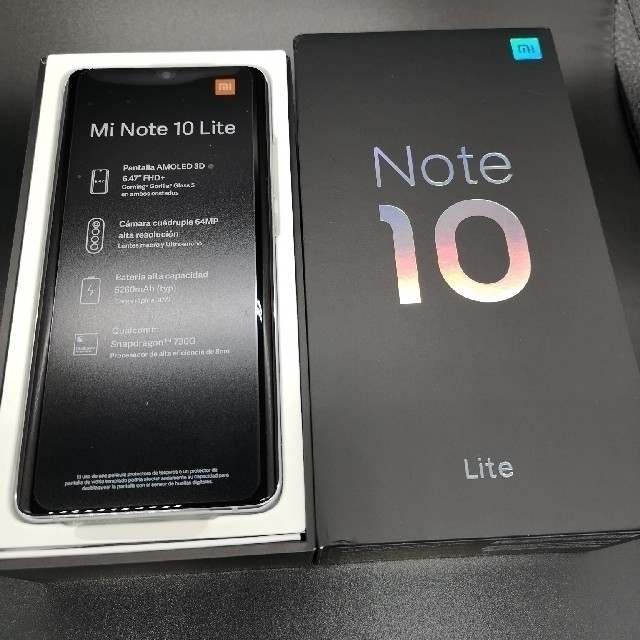 未使用品Xiaomi Mi Note 10 Lite