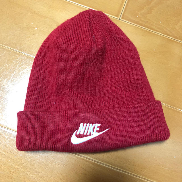 NIKE(ナイキ)の100円値下げします！ナイキ　ニット帽　ベビー キッズ/ベビー/マタニティのこども用ファッション小物(帽子)の商品写真