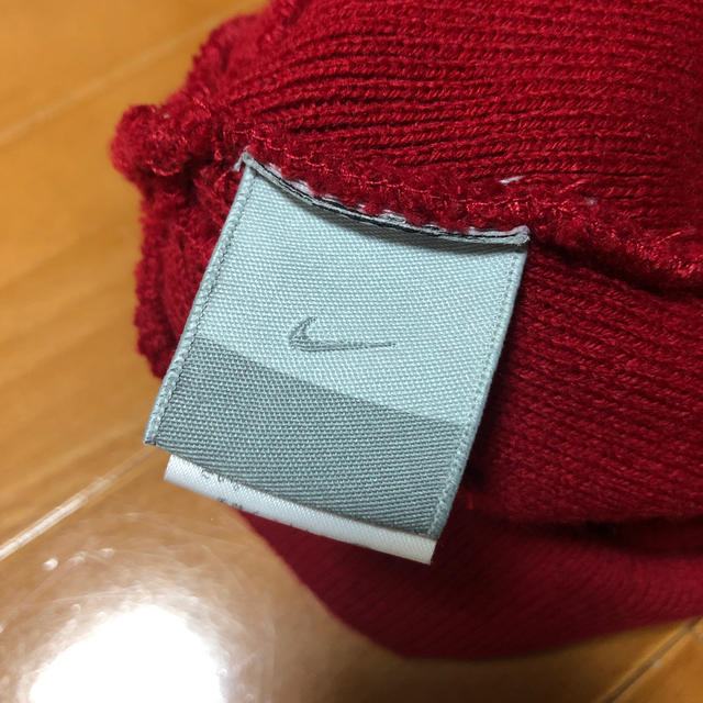 NIKE(ナイキ)の100円値下げします！ナイキ　ニット帽　ベビー キッズ/ベビー/マタニティのこども用ファッション小物(帽子)の商品写真