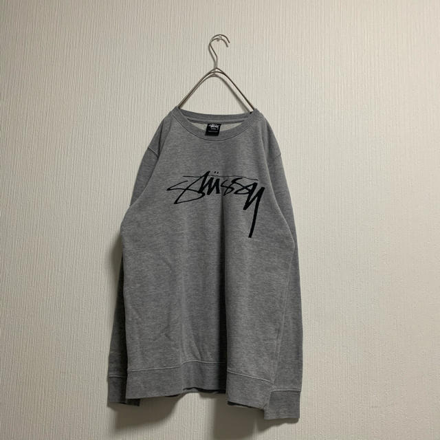 STUSSY(ステューシー)のSTUSSY トレーナー　刺繍　Sサイズ メンズのトップス(スウェット)の商品写真