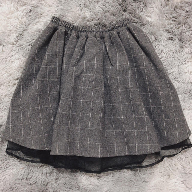 Ank Rouge(アンクルージュ)のグレンチェックスカート レディースのスカート(ひざ丈スカート)の商品写真